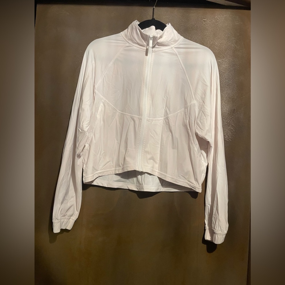 Light Pink Zip-Up Jacket